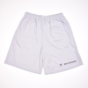 Shorts w/ pocket Silver